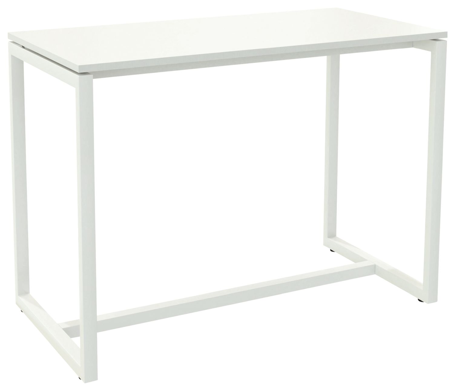 Stehtisch EasyDesk - 150 x 110 x 75 cm, weiß/weiß