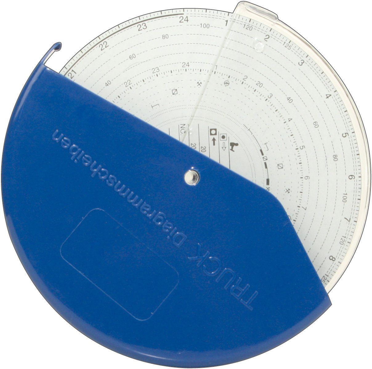 Behälter für Diagrammscheiben, Kunststoff, Ø 13 cm Behälter für Diagrammscheiben, Kunststoff, Ø 13 cm