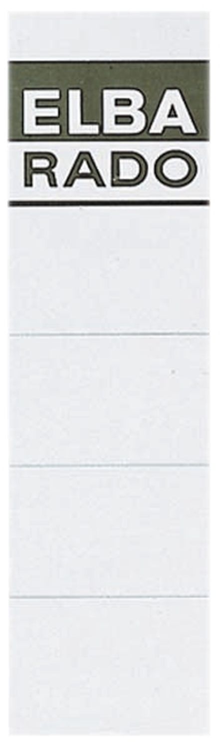 Rückenschilder Elba 100420960 / 04297 Einsteckschild, schmal/kurz 44 x 159 mm, 10 Stück Rückenschilder Elba 100420960 / 04297 Einsteckschild, schmal/kurz 44 x 159 mm, 10 Stück