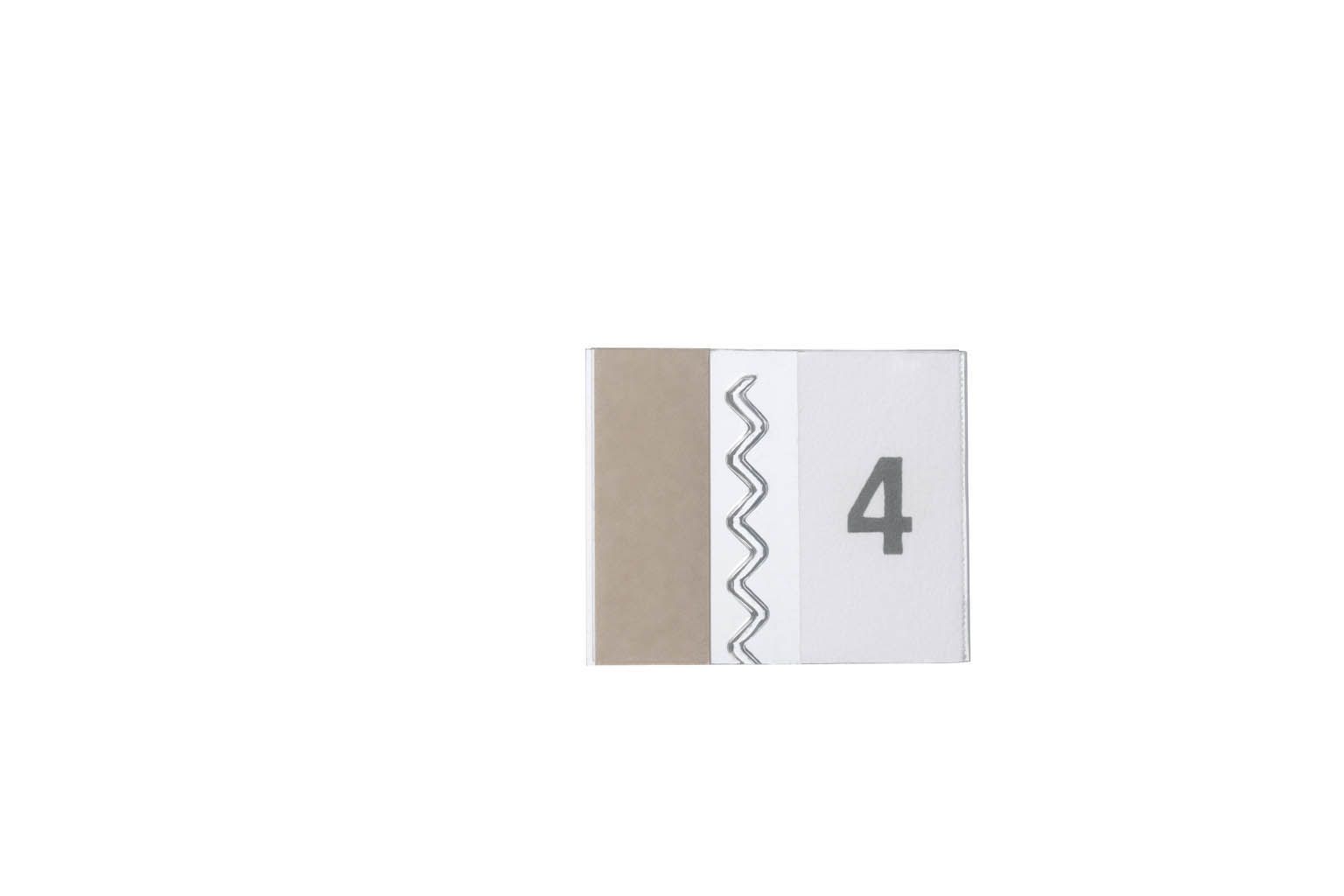 Selbstklebe-Vollsichtreiter TABFIX®, 200 x 10 mm, 2-zeilig, transparent, 5 Stück Selbstklebe-Vollsichtreiter TABFIX®, 200 x 10 mm, 2-zeilig, transparent, 5 Stück