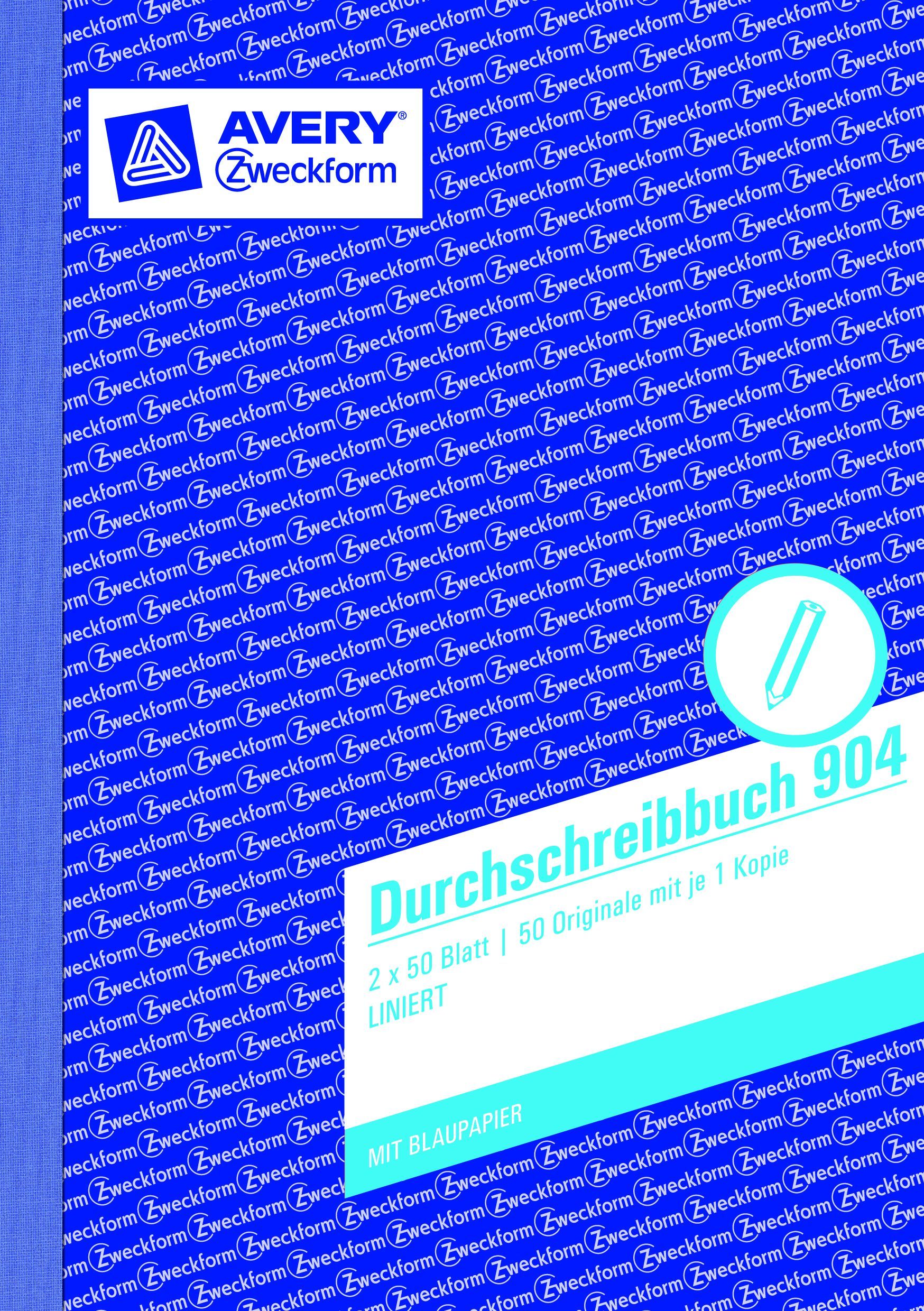904 Durchschreibbuch, DIN A5, vorgelocht, 2 x 50 Blatt, weiß 904 Durchschreibbuch, DIN A5, vorgelocht, 2 x 50 Blatt, weiß