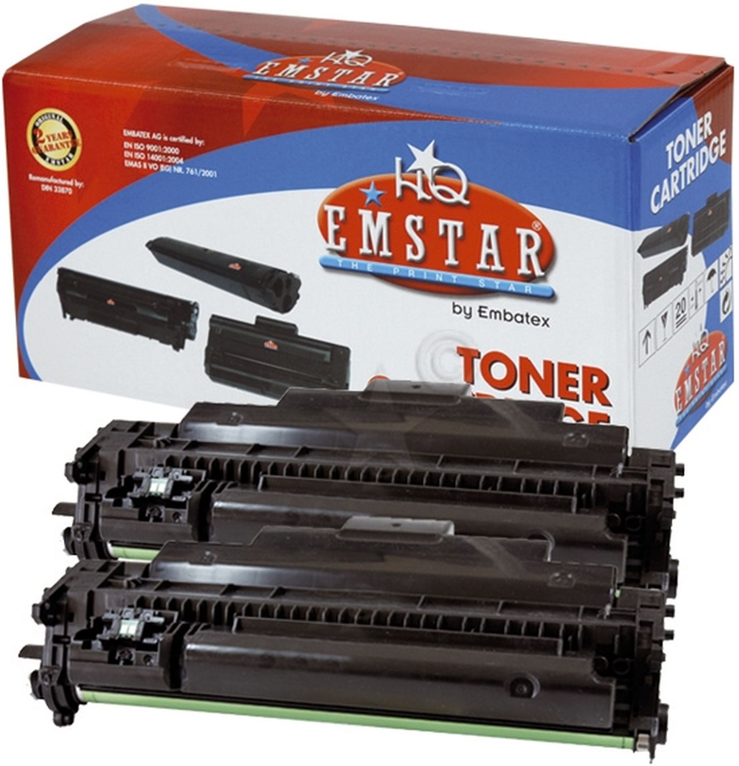 Alternativ Emstar Tonerkartusche schwarz Doppelpack (09H778H778/H783,9H778H778,9H778H778/H783,H783)