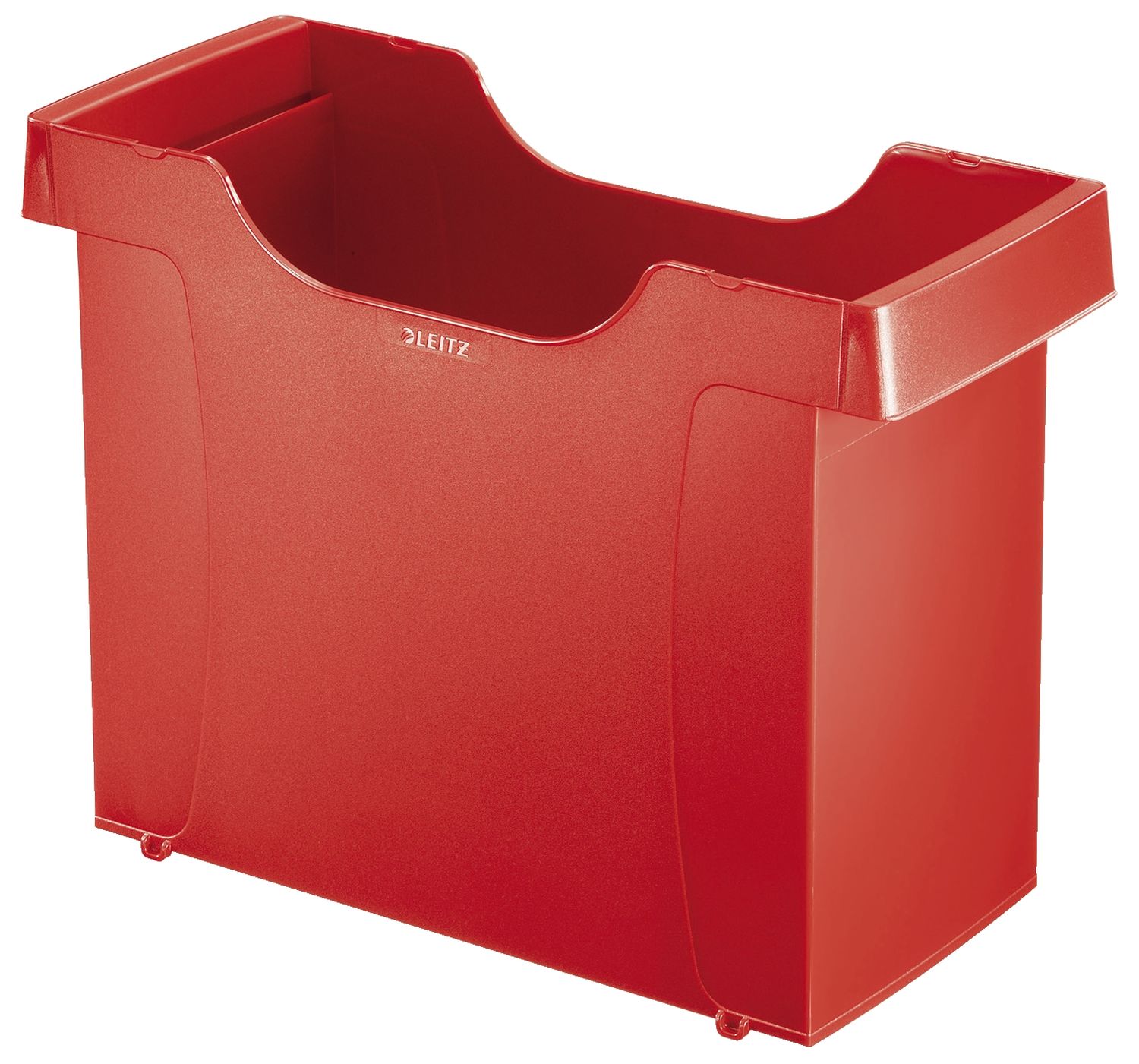 Hängemappenbox Leitz Uni-Box Plus 1908-00-25, für Hängeregistraturen A4, Polystyrol, rot