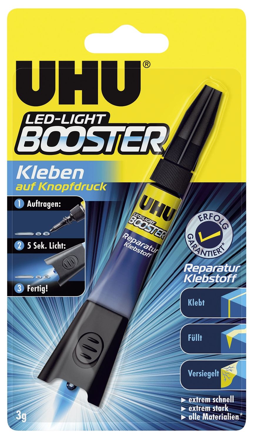 Sekundenkleber LED-LIGHT BOOSTER Gel - 3 g Sekundenkleber LED-LIGHT BOOSTER Gel - 3 g