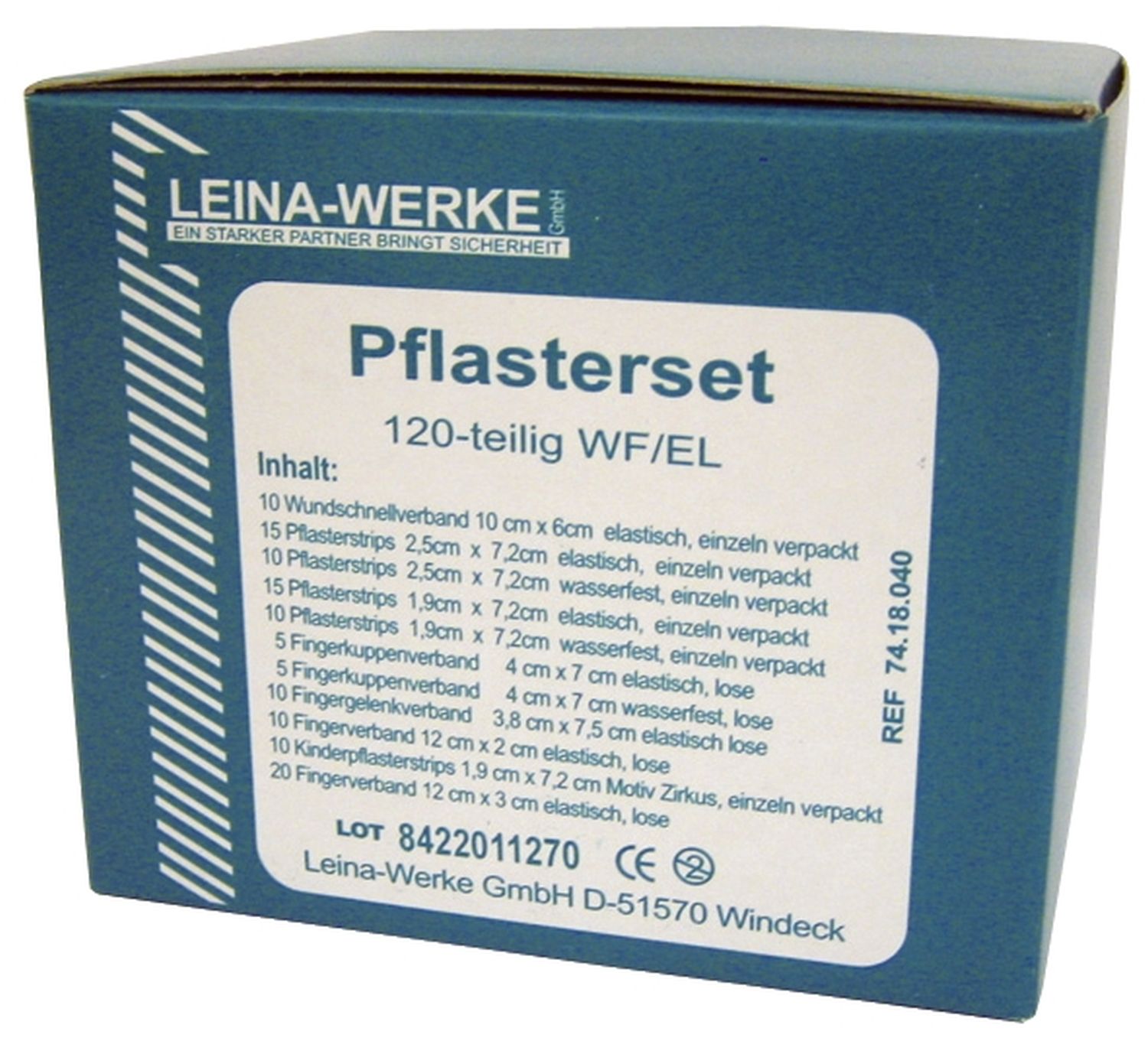 Pflasterset Leina-Werke 75002, 120 teilig Pflasterset Leina-Werke 75002, 120 teilig