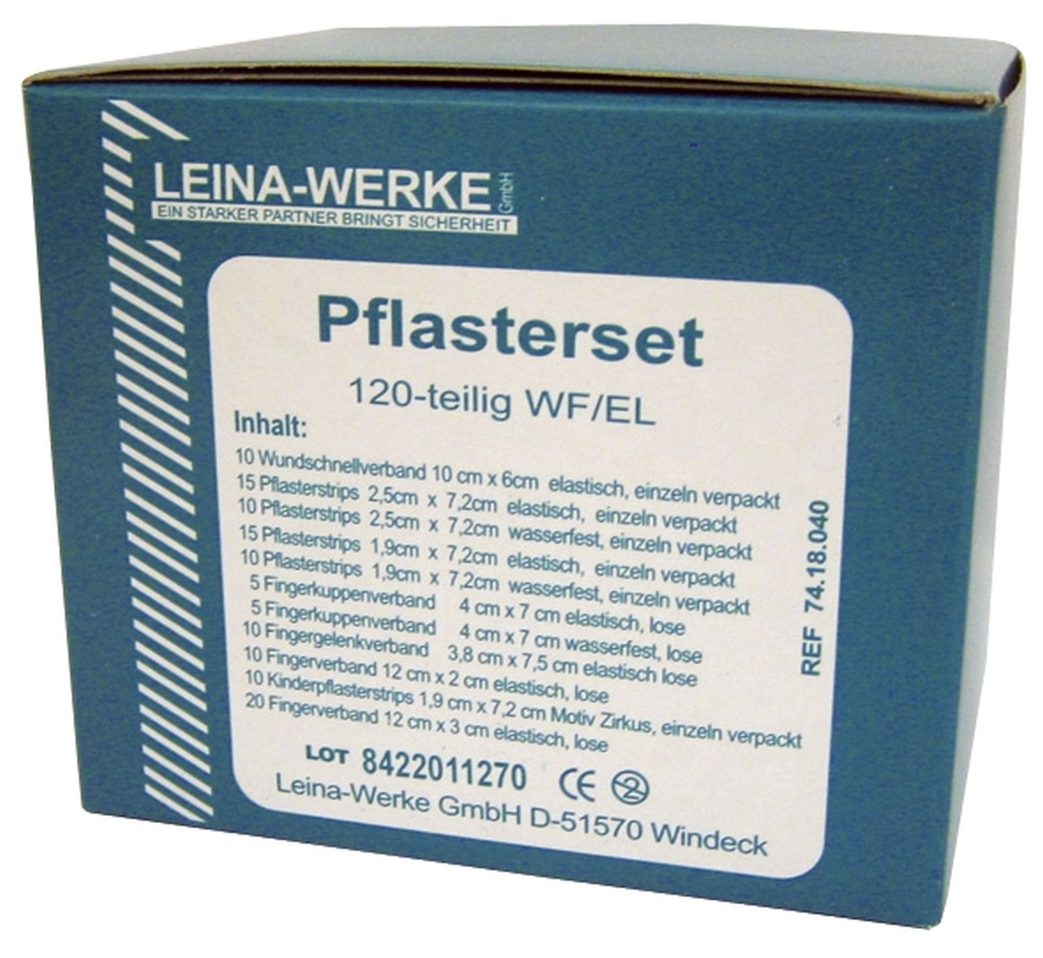 Pflasterset Leina-Werke 75002, 120 teilig