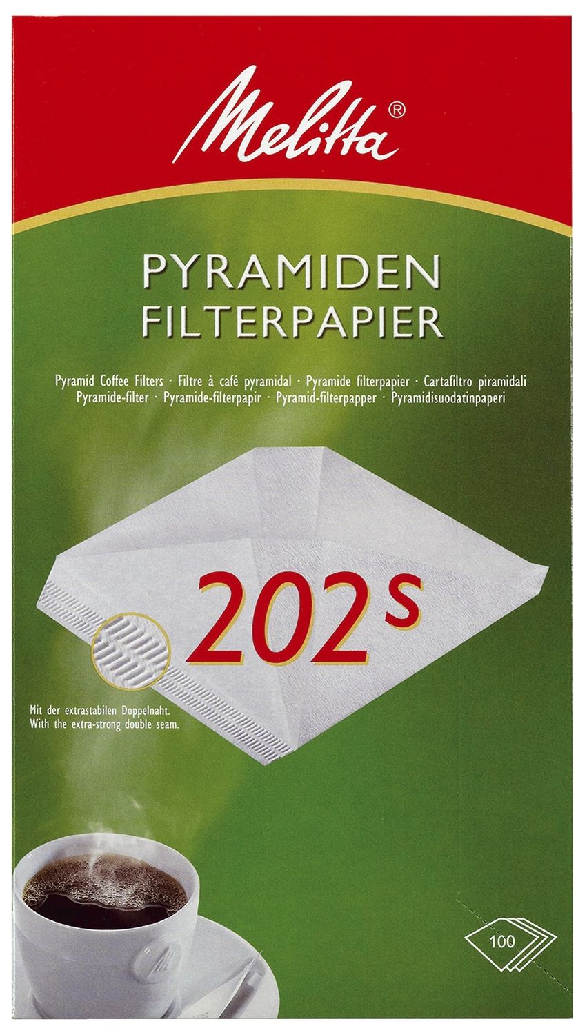 Pyramidenfilter 202S - 100 Stück Pyramidenfilter 202S - 100 Stück