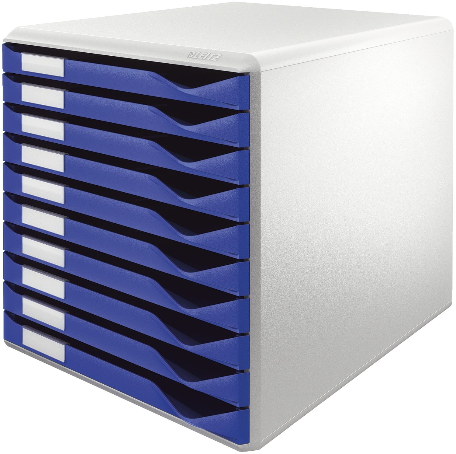 5281 Schubladenset Formular-Set - A4/C4, 10 geschlossene Schubladen, lichtgrau/blau 5281 Schubladenset Formular-Set - A4/C4, 10 geschlossene Schubladen, lichtgrau/blau