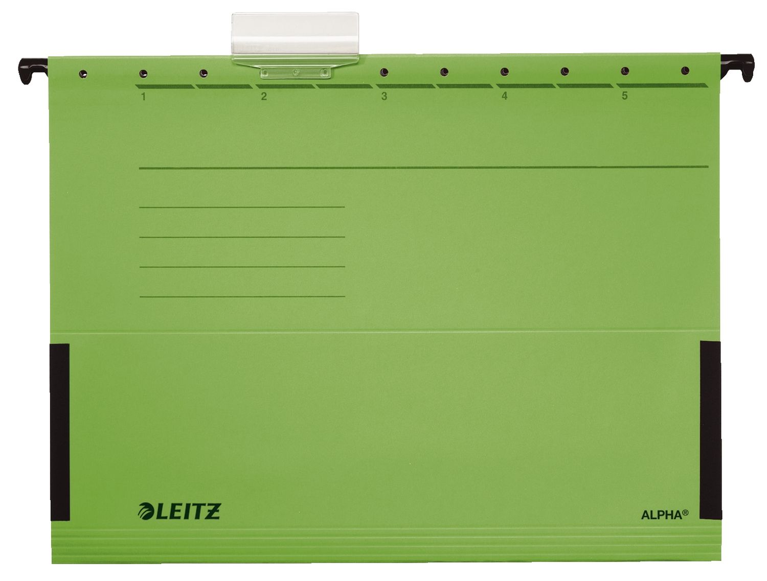 Hängetasche Leitz ALPHA® 1986-00-55, DIN A4, seitlich mit Fröschen, Pemdarec-Karton 275g, grün Hängetasche Leitz ALPHA® 1986-00-55, DIN A4, seitlich mit Fröschen, Pemdarec-Karton 275g, grün