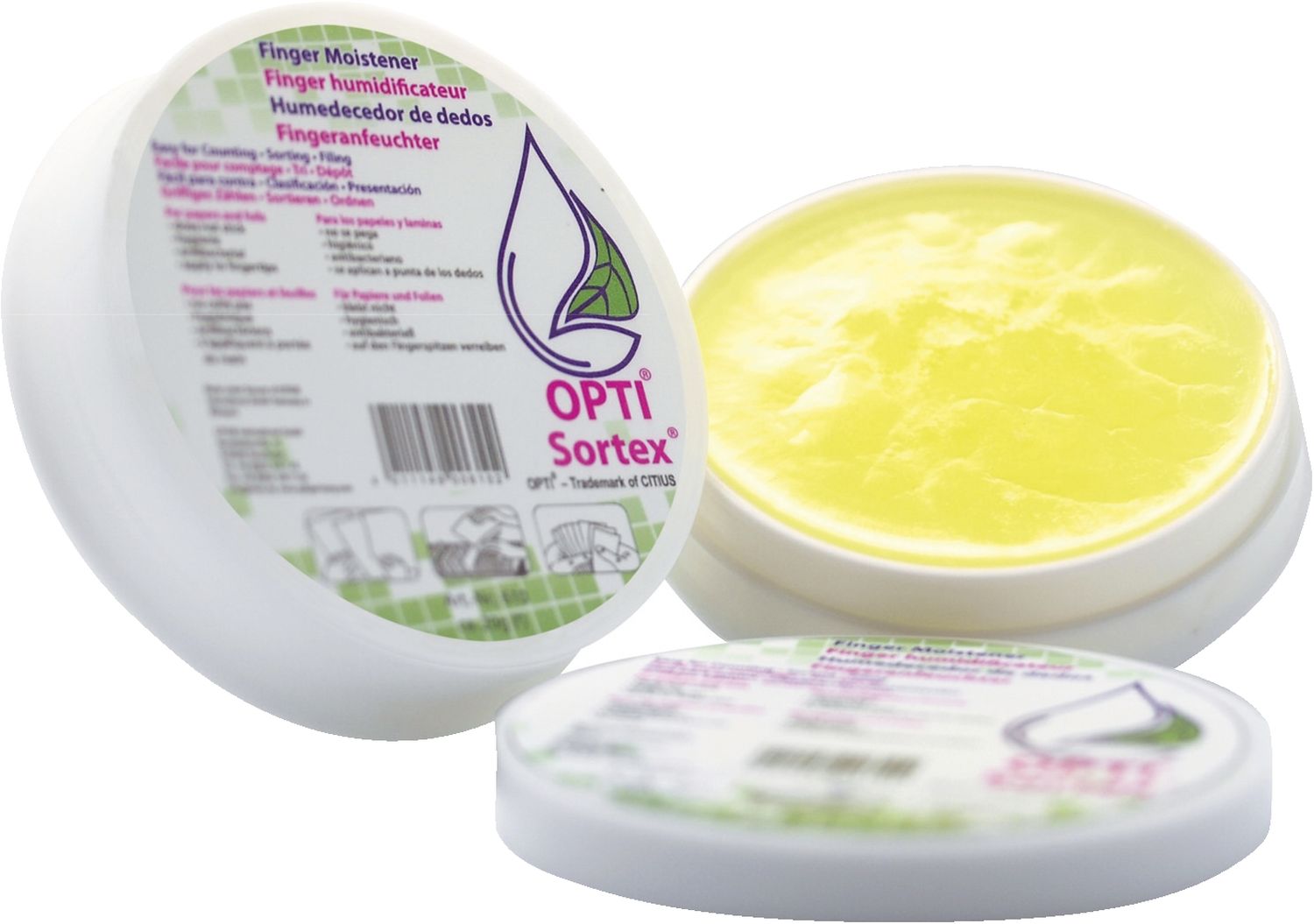 OPTI® Sortex, Fingeranfeuchter, 20g OPTI® Sortex, Fingeranfeuchter, 20g