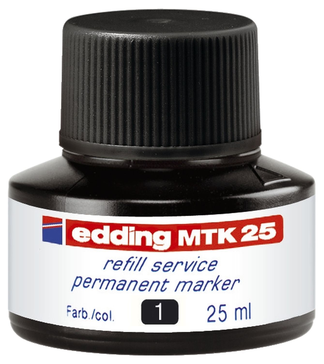 MTK 25 Nachfülltusche, 25 ml, schwarz MTK 25 Nachfülltusche, 25 ml, schwarz
