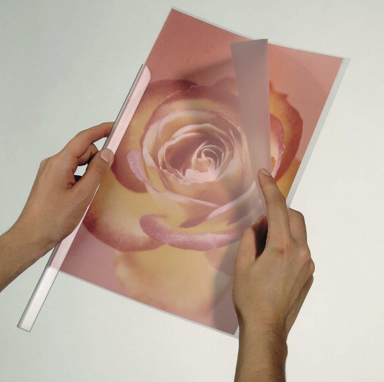 Klemmschienenhülle - transparent, 1 - 100 Blatt, A4, PP, 10 Stück Klemmschienenhülle - transparent, 1 - 100 Blatt, A4, PP, 10 Stück