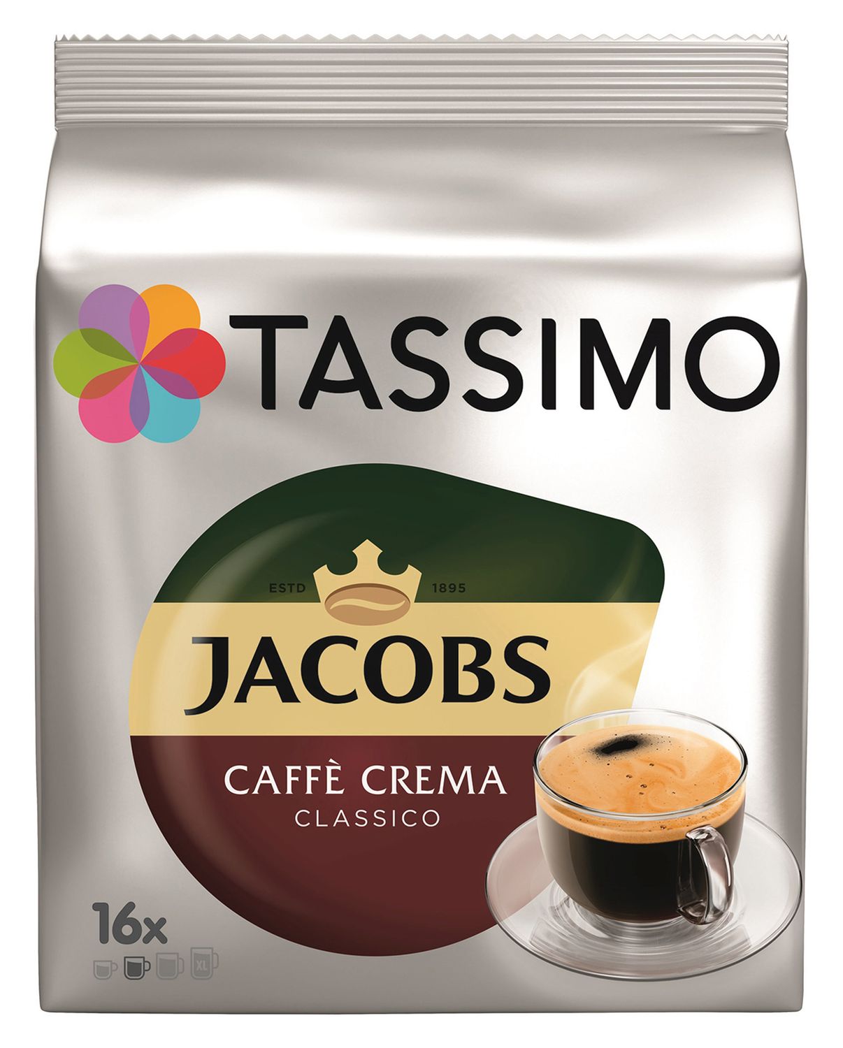 Kaffeekapseln Tassimo Caffè Crema Classico - 16 Stück