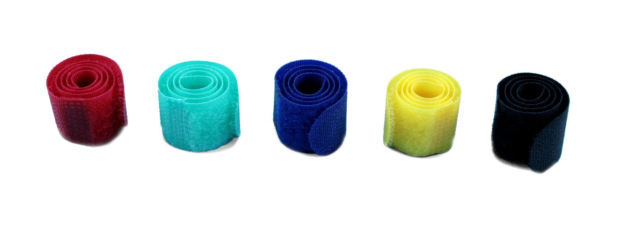 Klett-Kabelbinder-Streifen - 16 x 215 mm, 5 Stück sortiert Klett-Kabelbinder-Streifen - 16 x 215 mm, 5 Stück sortiert