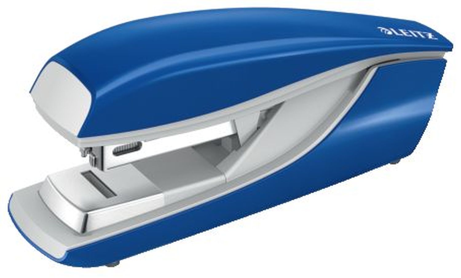 Heftgerät Leitz Nexxt 5505-00-35, Flachheftung, Heftleistung 30 Blatt, blau