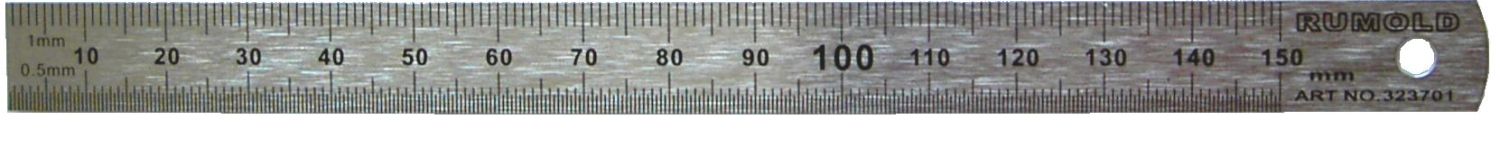 Stahllineale - 15 cm Stahllineale - 15 cm