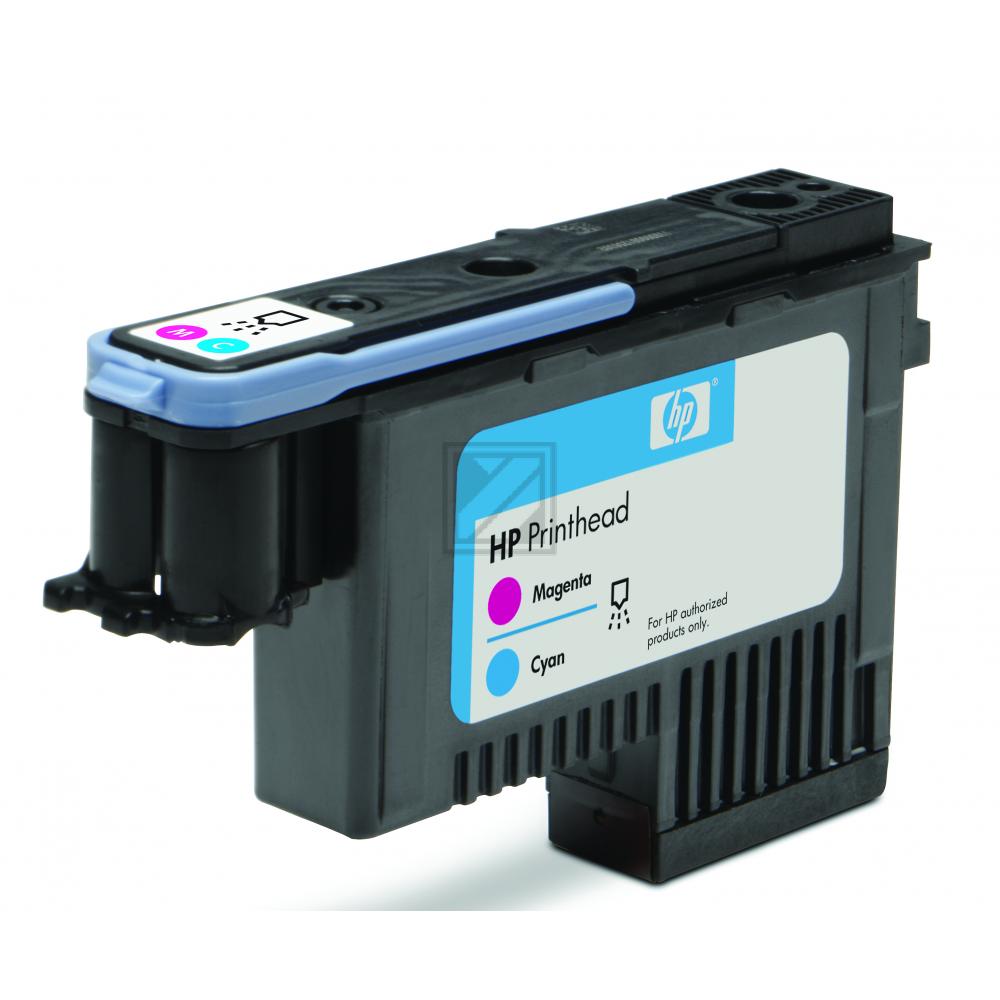Original Druckkopf HP 72 (C9383A), ca. 15.000 Seiten cyan/magenta