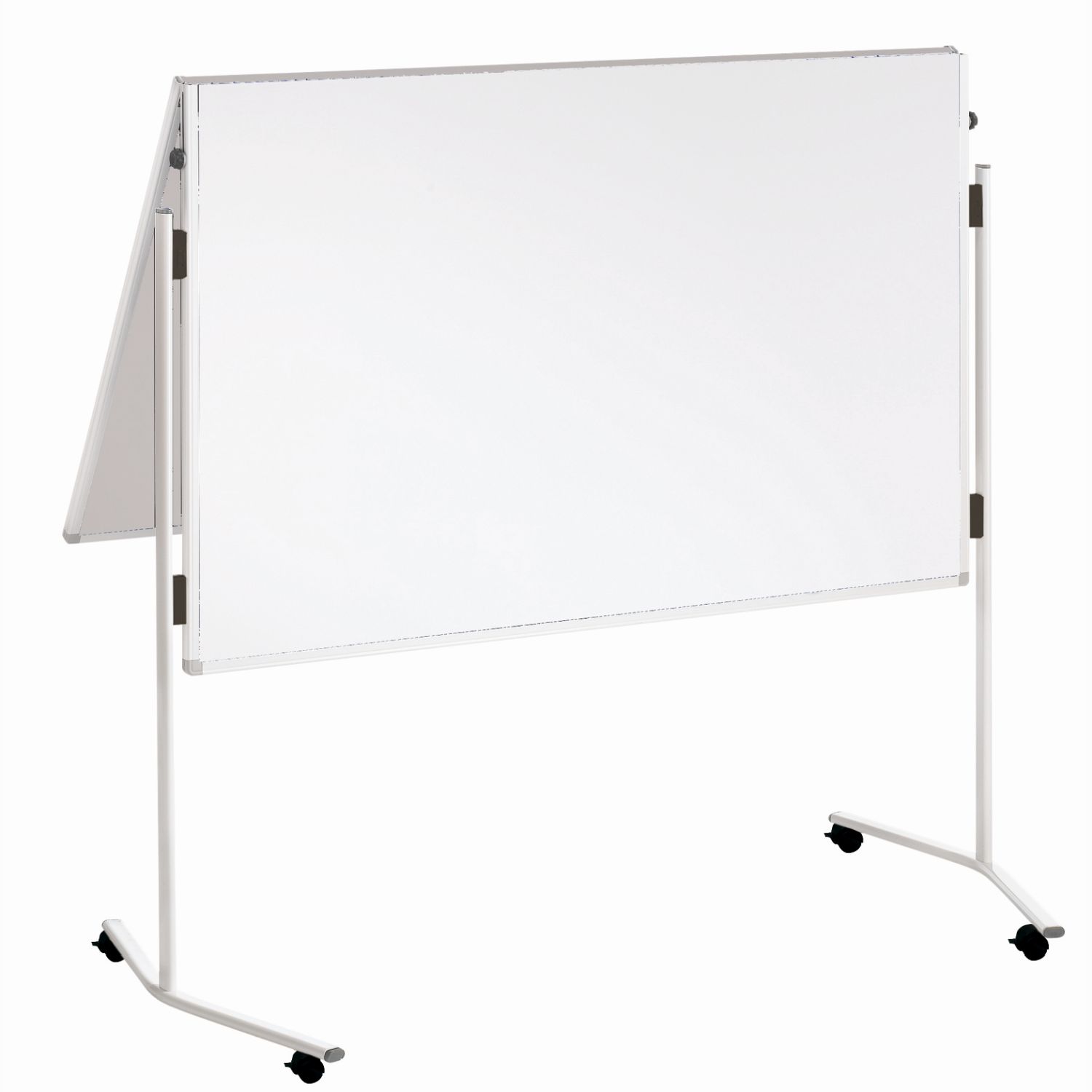 Moderationstafel ECO - 120 x 150 cm, weiß/Karton, mit Rollen Moderationstafel ECO - 120 x 150 cm, weiß/Karton, mit Rollen