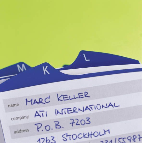 Adresskartei TELINDEX® FLIP VEGAS, metallic silber Adresskartei TELINDEX® FLIP VEGAS, metallic silber