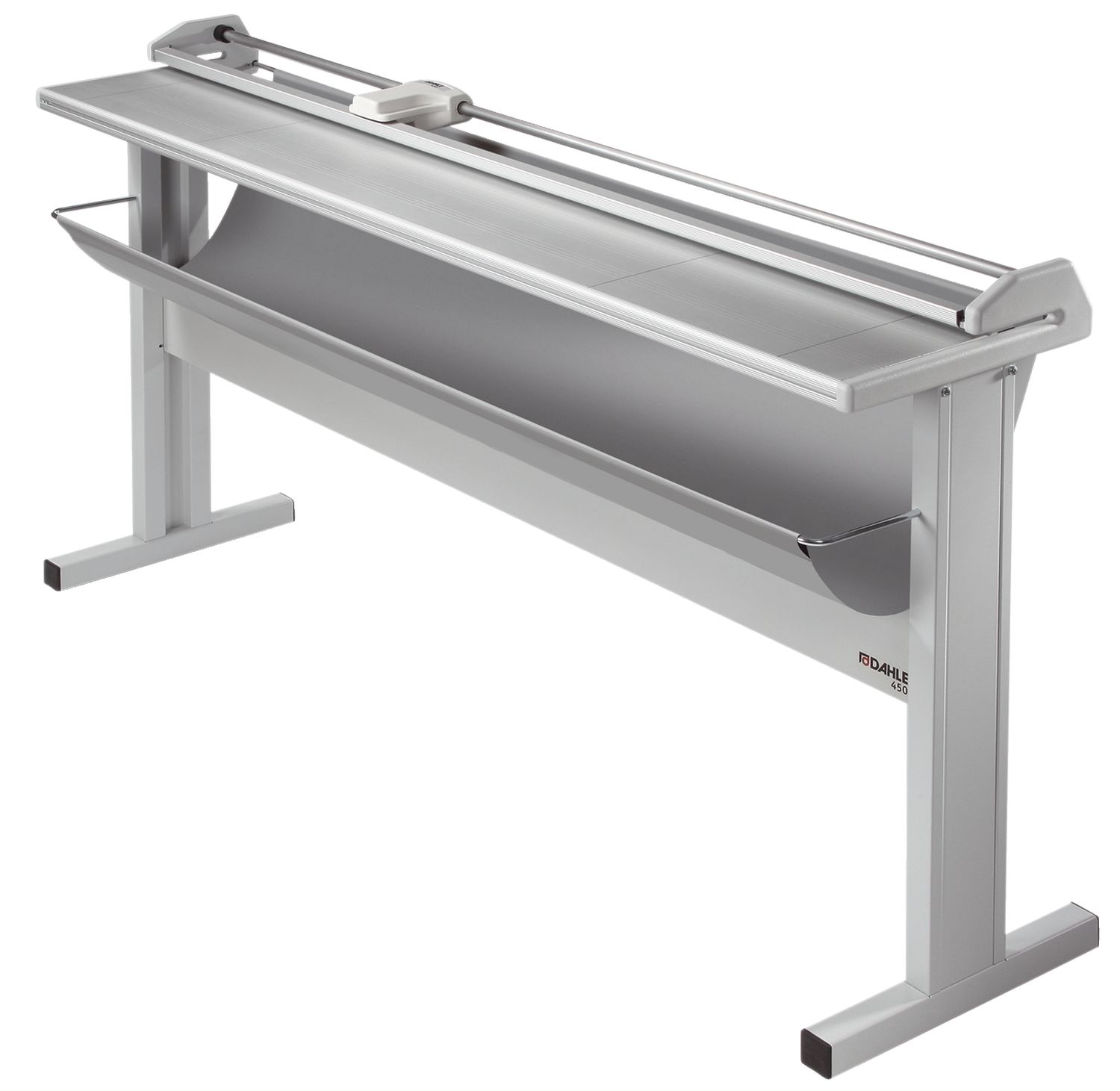 Rollen-Schneidemaschine 450 - Schnittlänge 1500 mm, inkl. Untergestell und Auffangwanne Rollen-Schneidemaschine 450 - Schnittlänge 1500 mm, inkl. Untergestell und Auffangwanne
