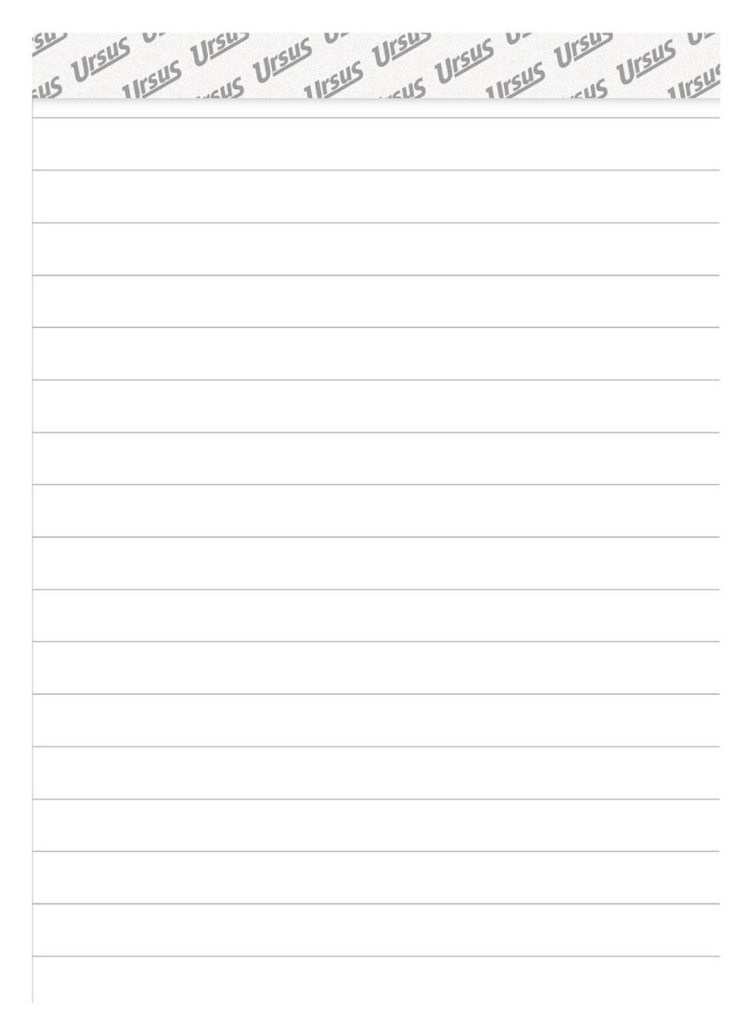 Notizblock - A6, 48 Blatt, 60 g/qm, liniert Notizblock - A6, 48 Blatt, 60 g/qm, liniert