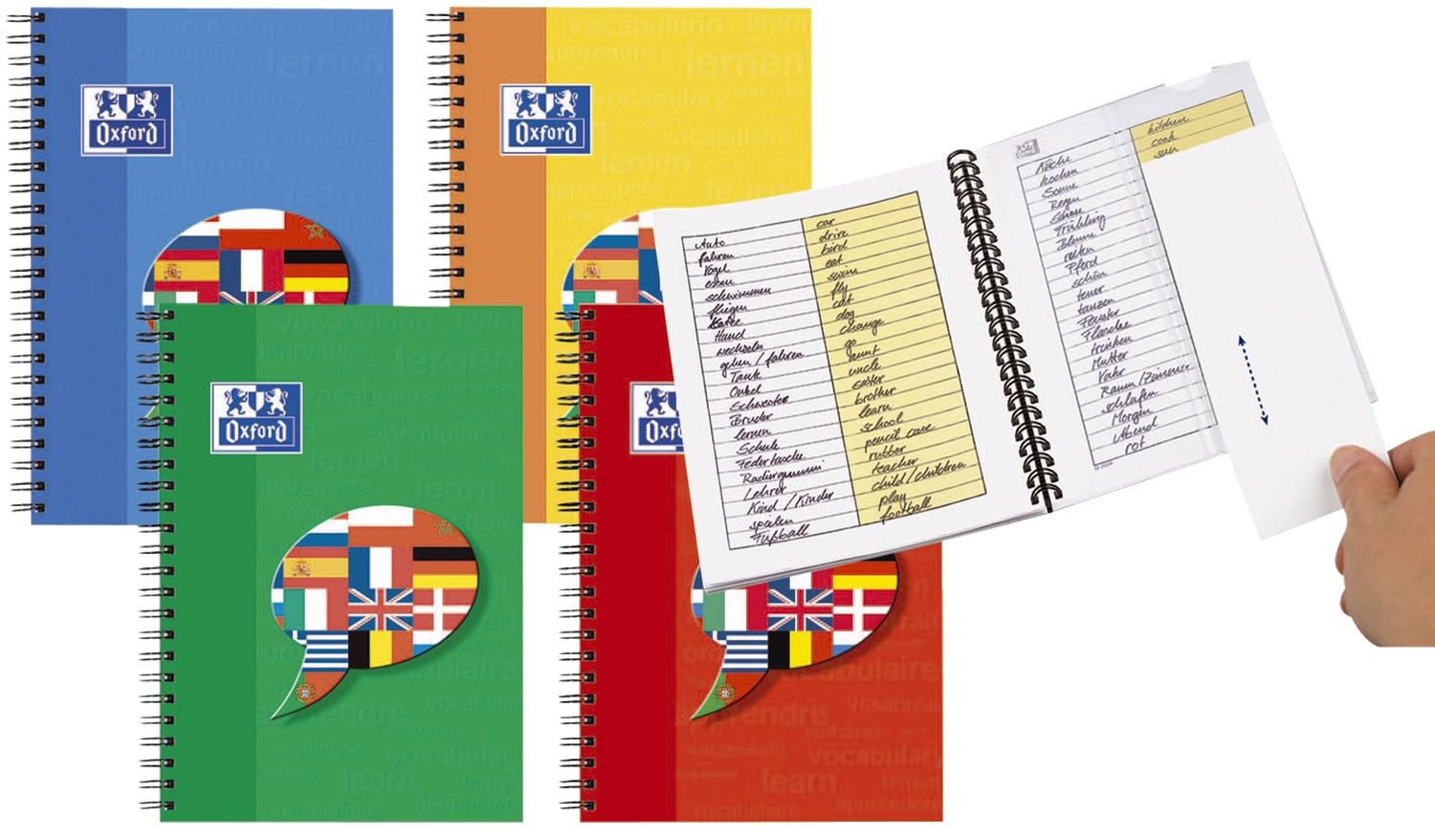 Vokabel-Coach, Optik Paper 90 g/qm, A5, rechte Spalte gelb, 48 Blatt Vokabel-Coach, Optik Paper 90 g/qm, A5, rechte Spalte gelb, 48 Blatt
