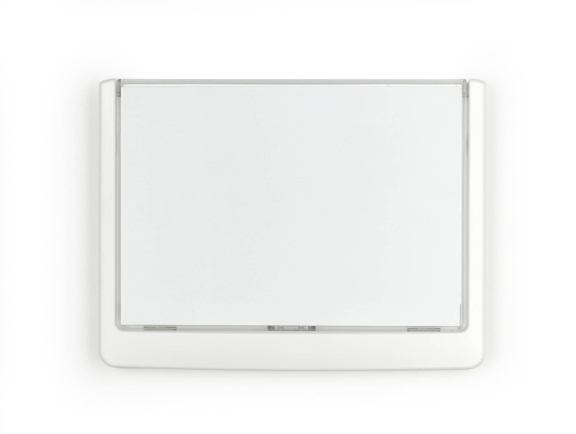 Türschild CLICK SIGN, Rahmen weiß, 149 x 105,5 mm, transparent Türschild CLICK SIGN, Rahmen weiß, 149 x 105,5 mm, transparent