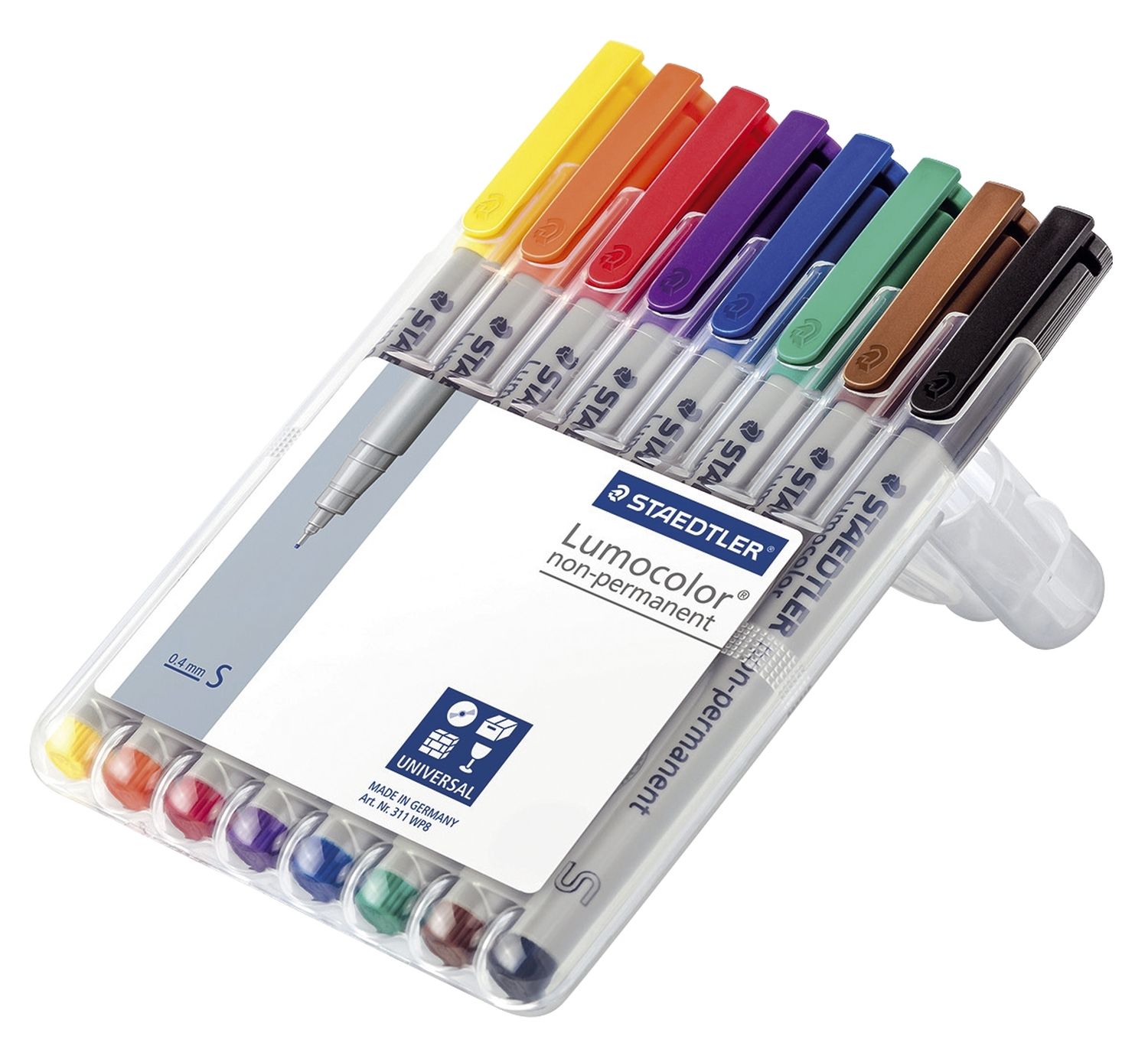 Feinschreiber Universalstift Lumocolor® - non-permanent, S, 8 Farben Feinschreiber Universalstift Lumocolor® - non-permanent, S, 8 Farben