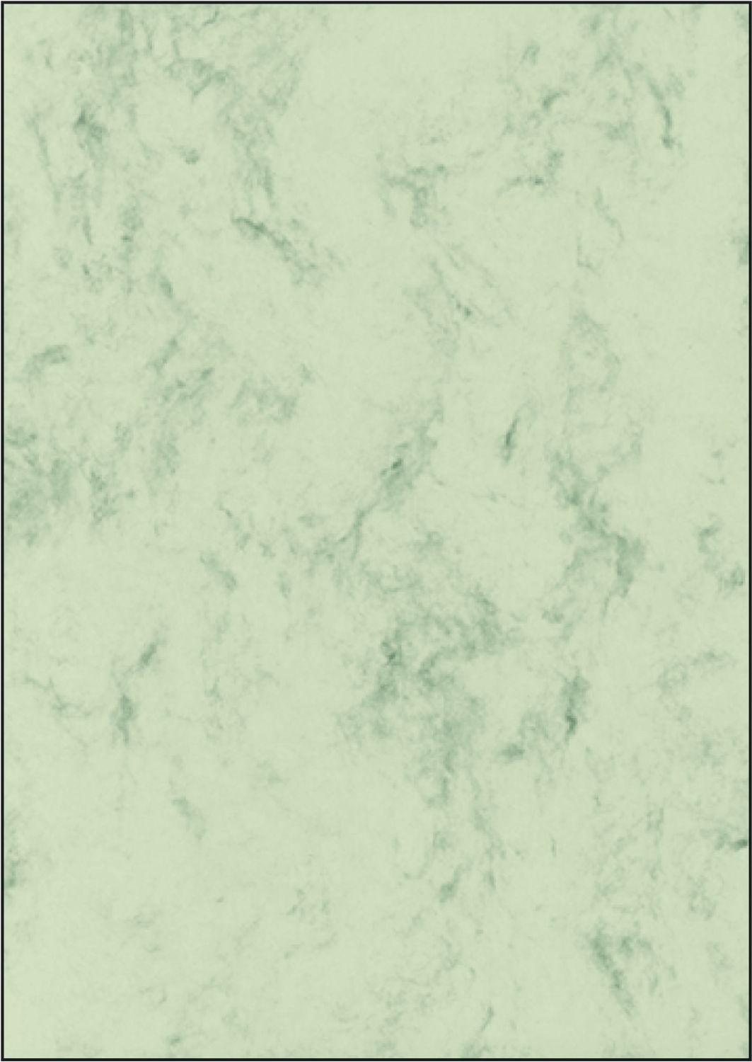 Motivpapier Sigel DP263, Marmorpapier pastellgrün, A4, 90 g/qm, 100 Blatt