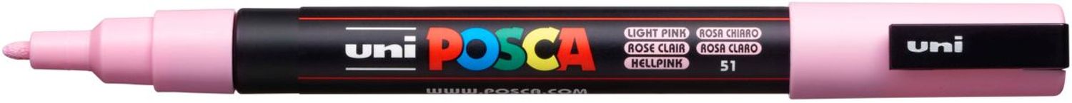 Marker - 0,9 - 1,3 mm, hellrosa Marker - 0,9 - 1,3 mm, hellrosa