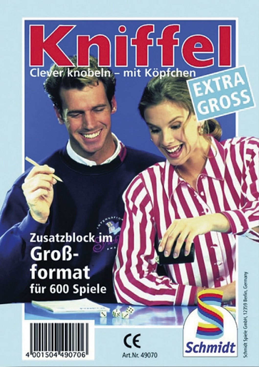 Großer Kniffelblock Großer Kniffelblock