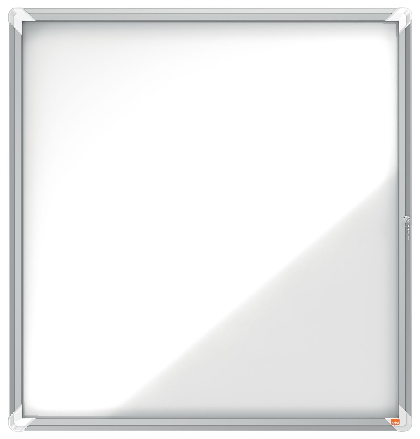 Schaukasten Premium Plus, Außenbereich, 12xA4, Magnetisch, Klapptür, Glas, weiß Schaukasten Premium Plus, Außenbereich, 12xA4, Magnetisch, Klapptür, Glas, weiß