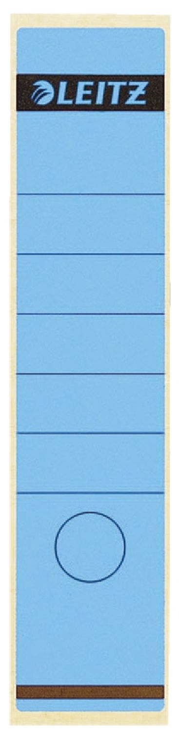 Rückenschilder Leitz 1640-10-35, lang/breit 61 x 285 mm, 100 Stück, blau Rückenschilder Leitz 1640-10-35, lang/breit 61 x 285 mm, 100 Stück, blau