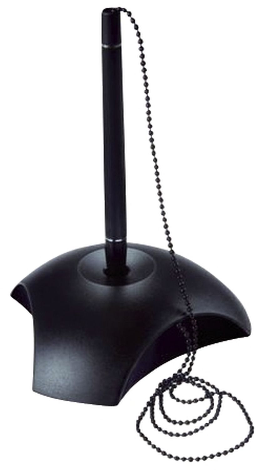 DELTA Kugelschreiberständer - Kette 68 cm, schwarz DELTA Kugelschreiberständer - Kette 68 cm, schwarz