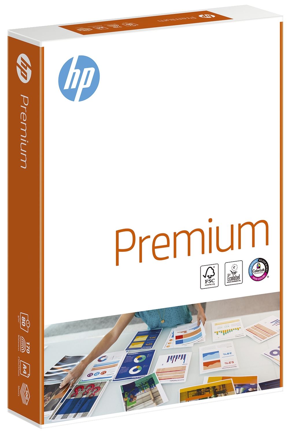 Kopierpapier Premium Paper CHP 850, DIN A4, 80 g/qm, weiß, 500 Blatt