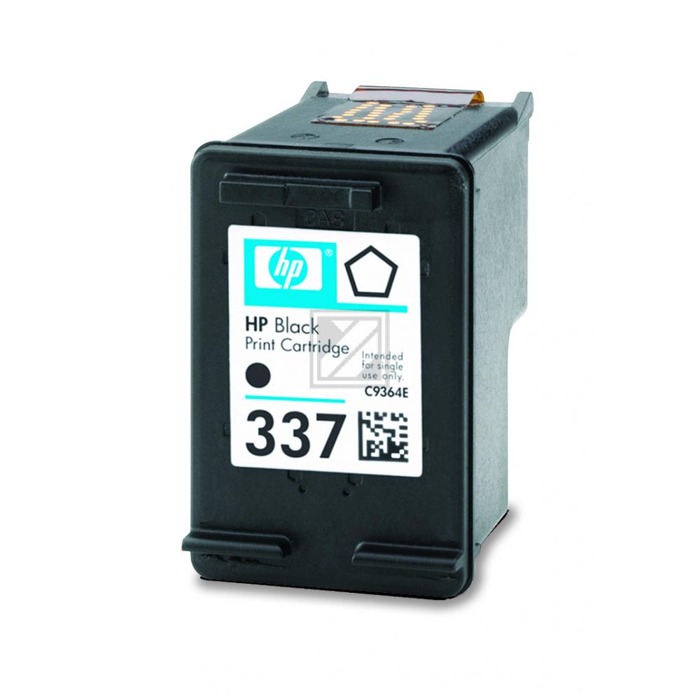 Original Tinte HP 337 (C9364AE), ca. 400 Seiten, schwarz