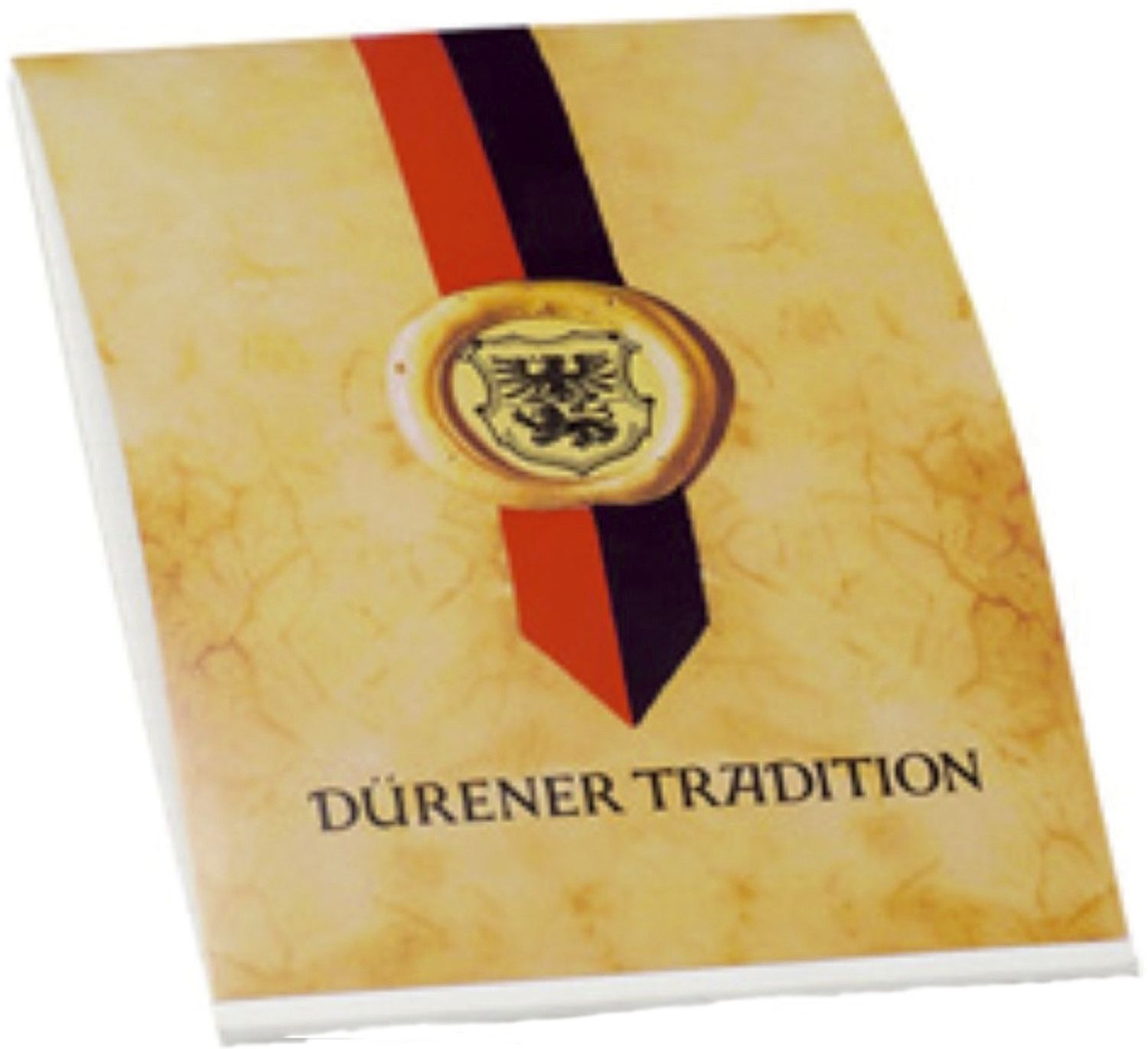 Briefkartenblock Dürener Tradition - A6, 25 Stück, satiniert Briefkartenblock Dürener Tradition - A6, 25 Stück, satiniert
