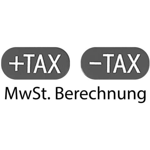 Taschenrechner Sharp EL-334W, 12-stellig, weiß