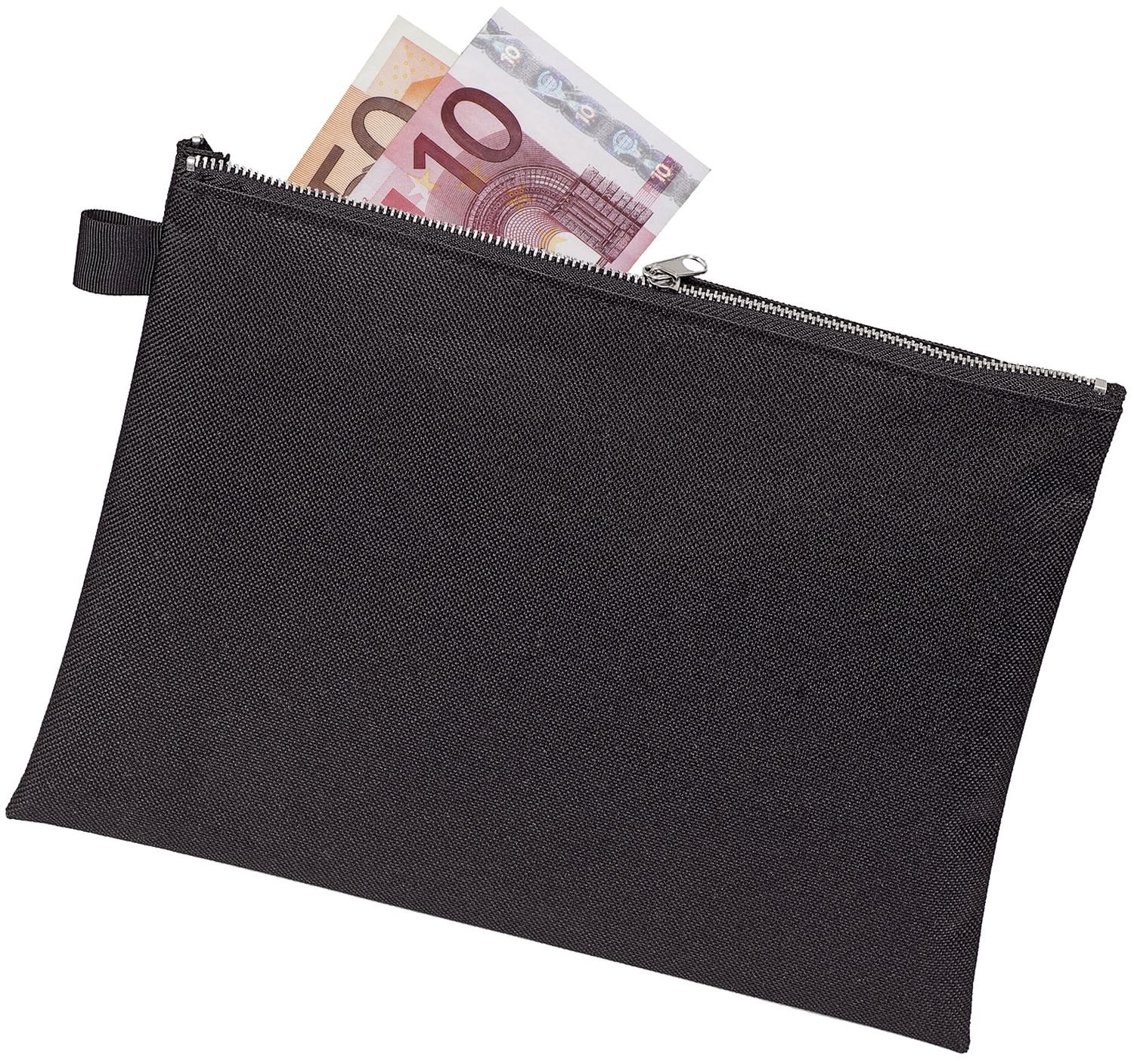 Bank- / Transporttasche - für A5, Stoff, schwarz Bank- / Transporttasche - für A5, Stoff, schwarz