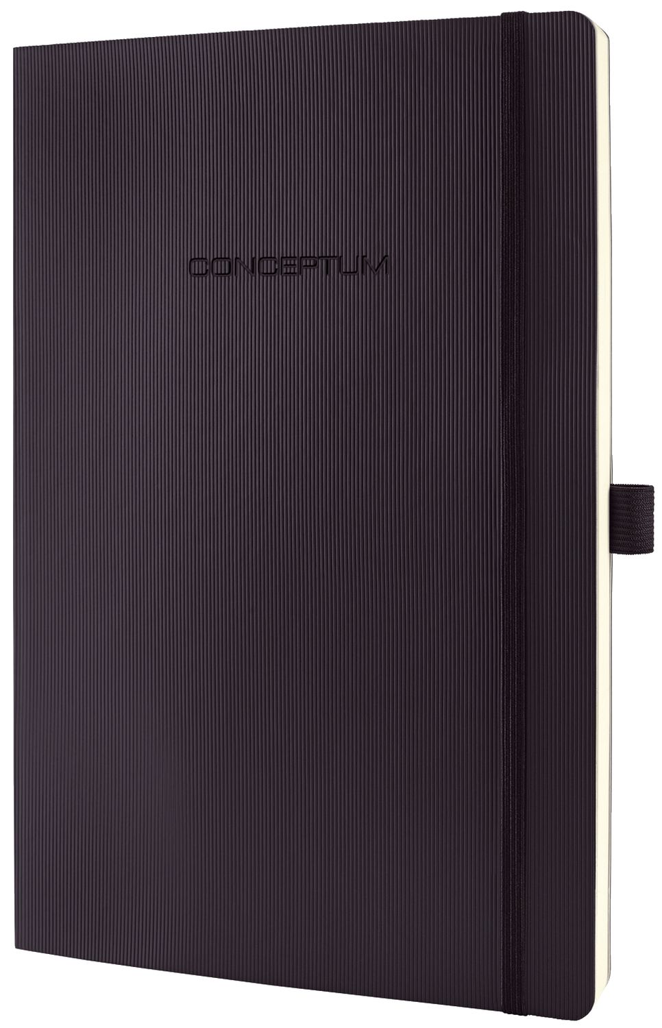 Notizbuch Conceptum - ca. A4, kariert, 194 Seiten, schwarz, Softcover Notizbuch Conceptum - ca. A4, kariert, 194 Seiten, schwarz, Softcover