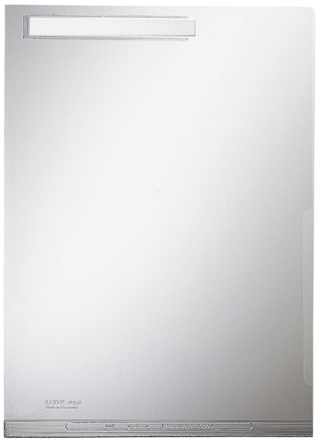 4054 Maxi Sichthülle A4 mit Beschriftungsfenster, genarbt, 0,20 mm, Fenster oben 4054 Maxi Sichthülle A4 mit Beschriftungsfenster, genarbt, 0,20 mm, Fenster oben