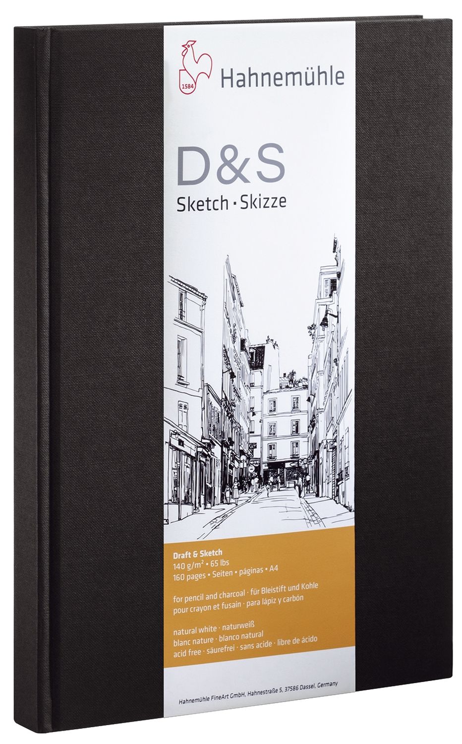 Skizzenbuch D&S - A4, 140 g/qm, 80 Blatt Skizzenbuch D&S - A4, 140 g/qm, 80 Blatt