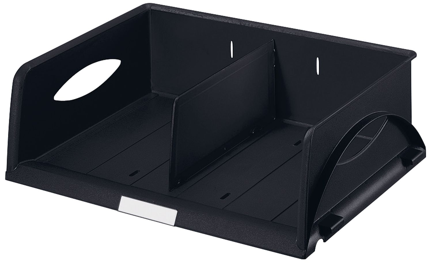 Briefablage Leitz Sorty 5230-00-95 inkl. Trennplatte, A4, Polystyrol, schwarz Briefablage Leitz Sorty 5230-00-95 inkl. Trennplatte, A4, Polystyrol, schwarz
