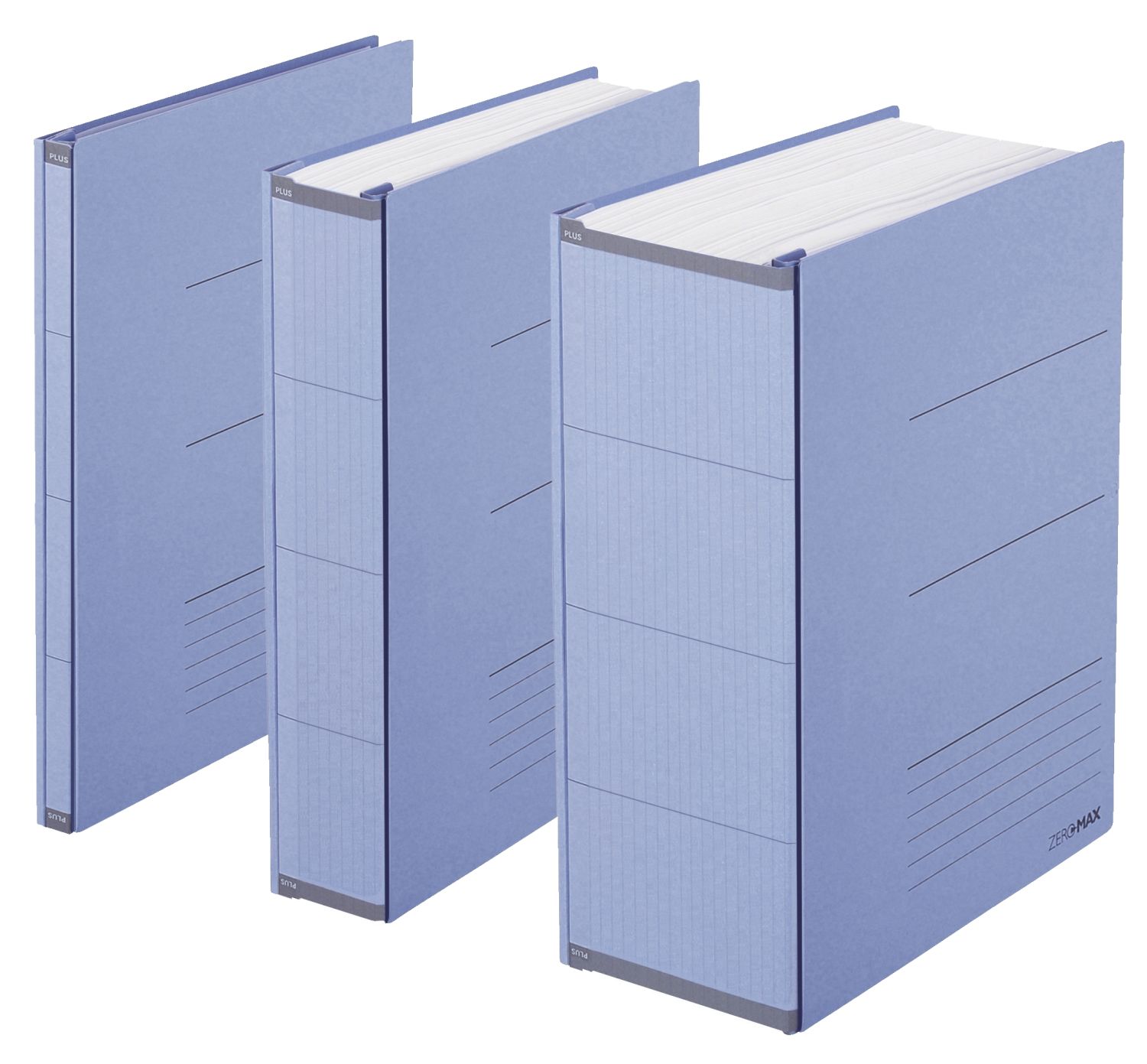 Ablagemappe ZeroMax - blau, erweiterbarer Rücken Ablagemappe ZeroMax - blau, erweiterbarer Rücken
