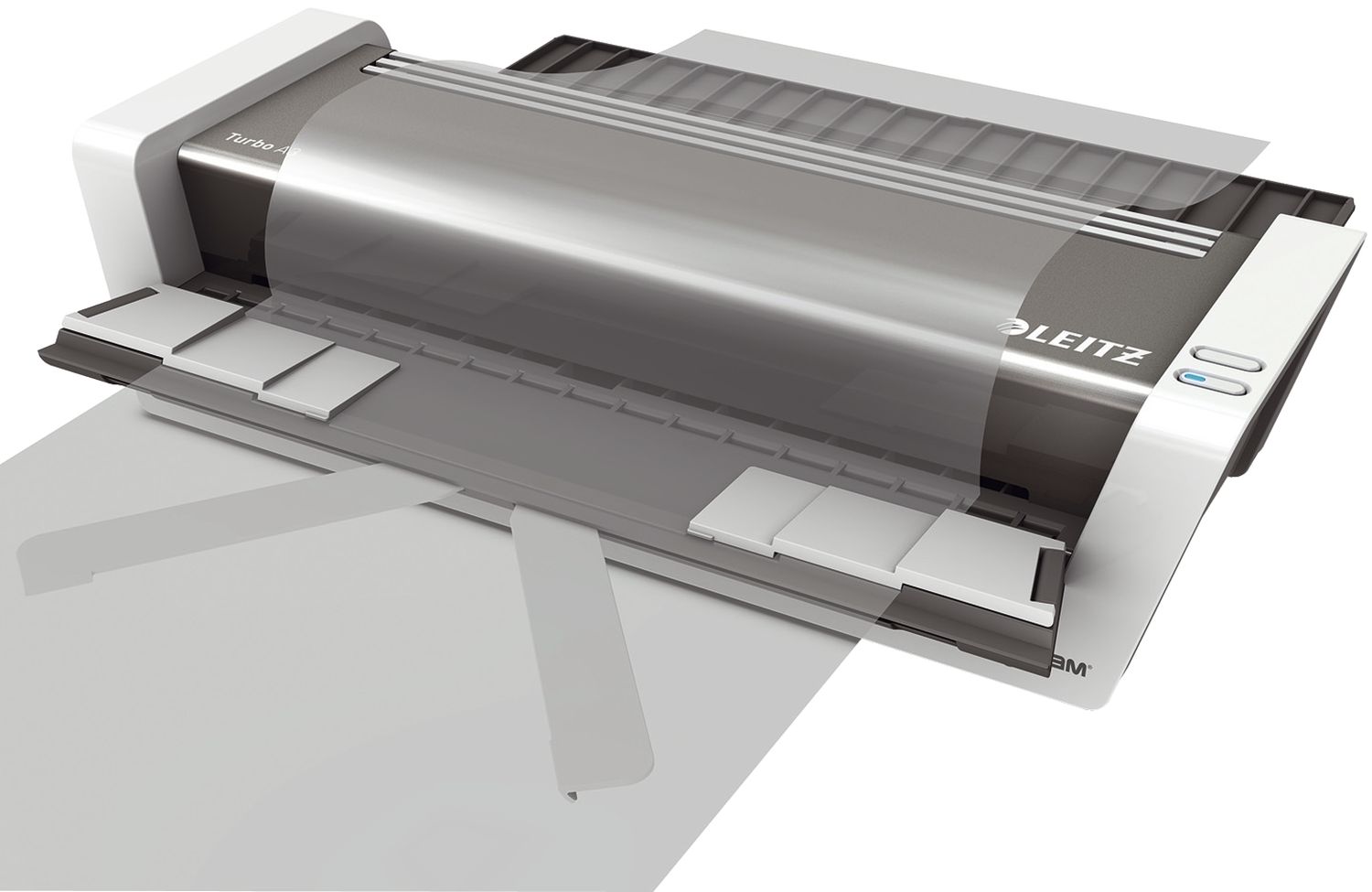 Laminiergerät iLAM Touch 2 Turbo - A3, 80-250mym, weiß/anthrazit Laminiergerät iLAM Touch 2 Turbo - A3, 80-250mym, weiß/anthrazit