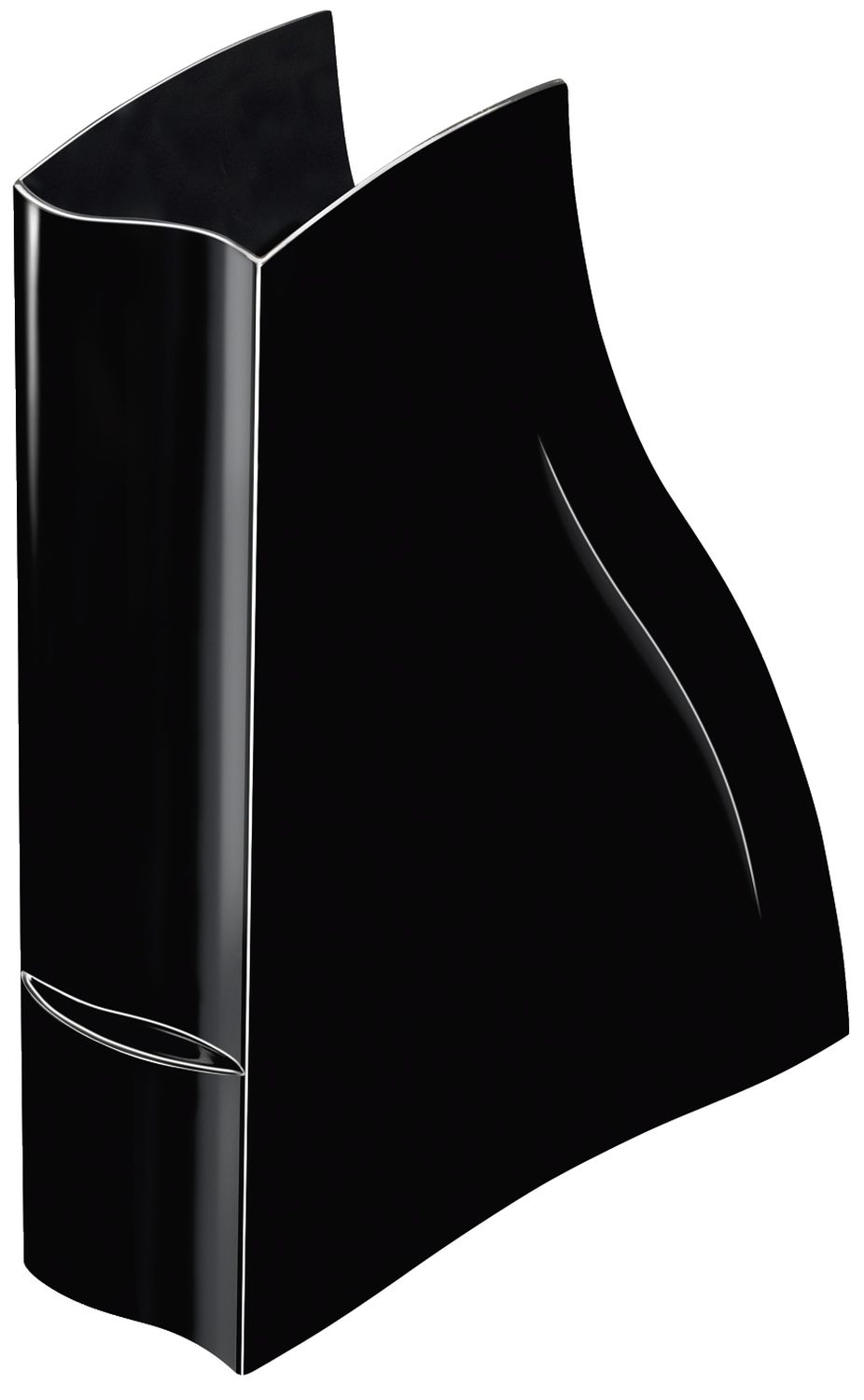 Stehsammler Ellypse - schwarz