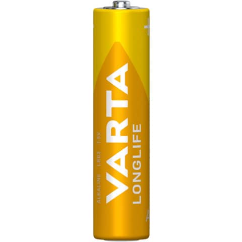 Batterien Varta Longlife AAA 4103, Micro, R3, LR03, 1,5 V, 8 Stück