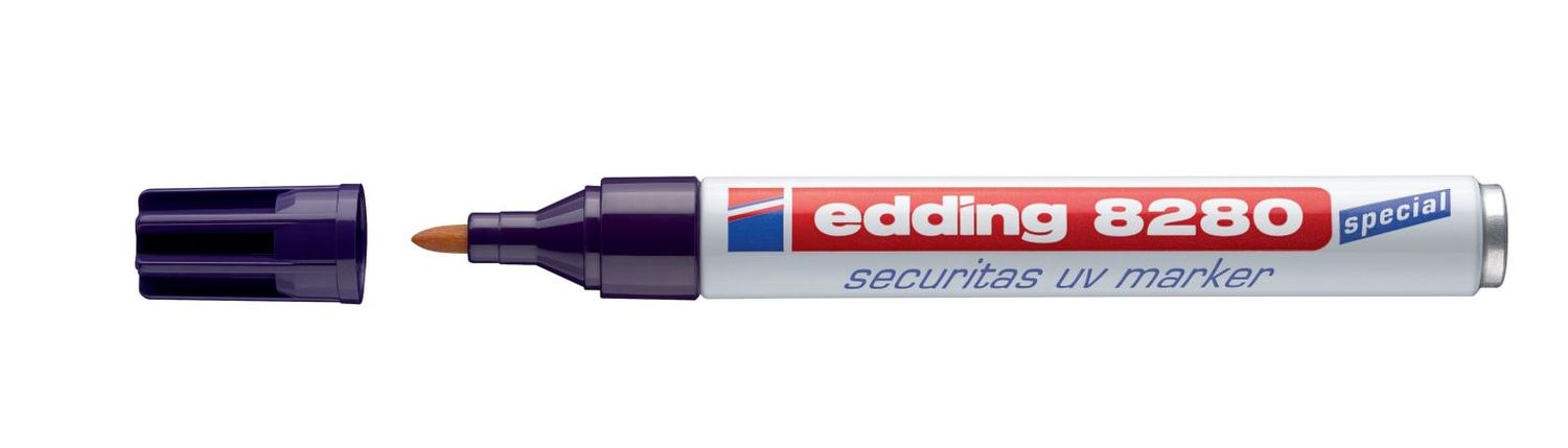 8280 Spezialmarker securitas UV marker - 1,5 - 3 mm, farblos 8280 Spezialmarker securitas UV marker - 1,5 - 3 mm, farblos
