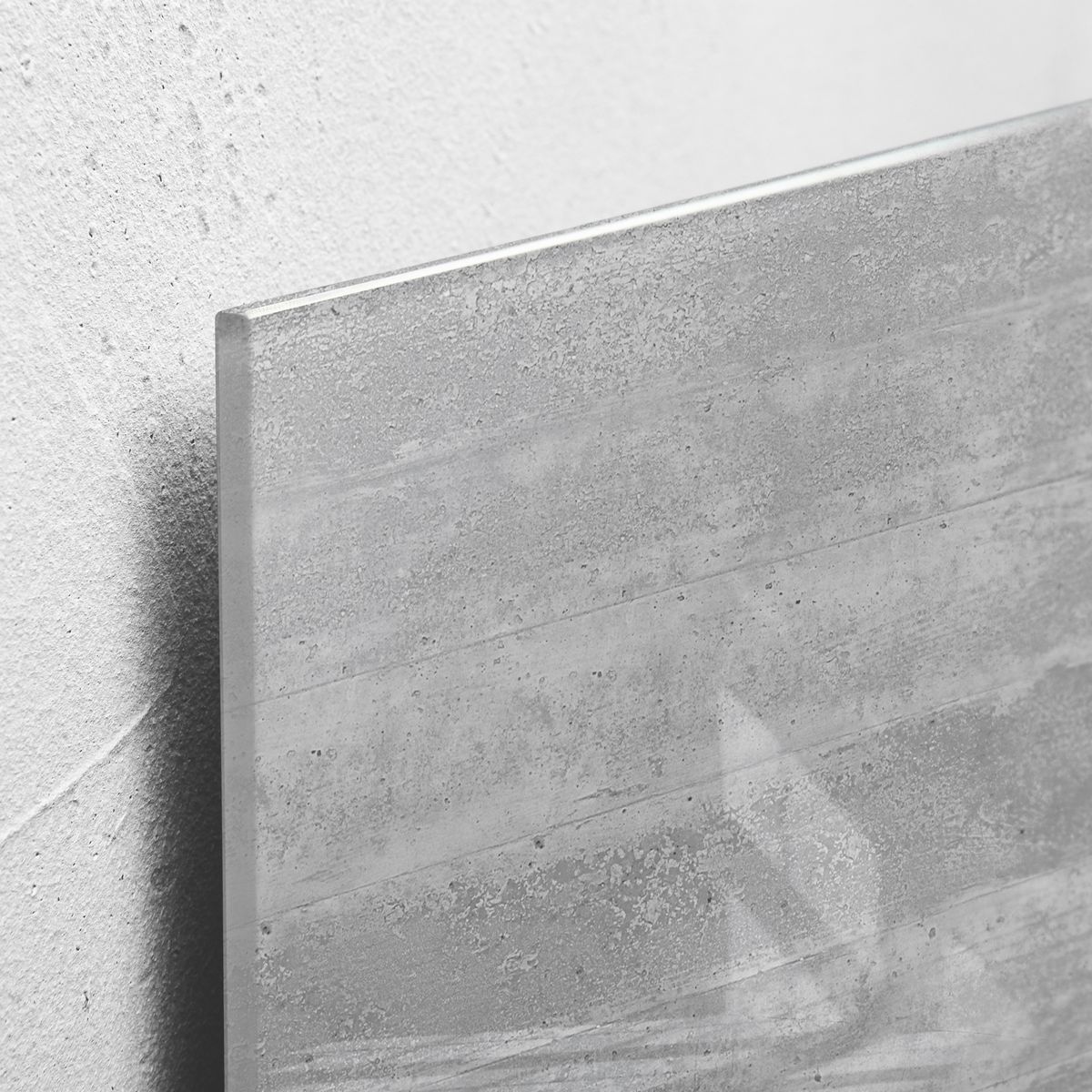Glas-Magnetboard Artverum - Design Sichtbeton, 91 x 46 cm Glas-Magnetboard Artverum - Design Sichtbeton, 91 x 46 cm