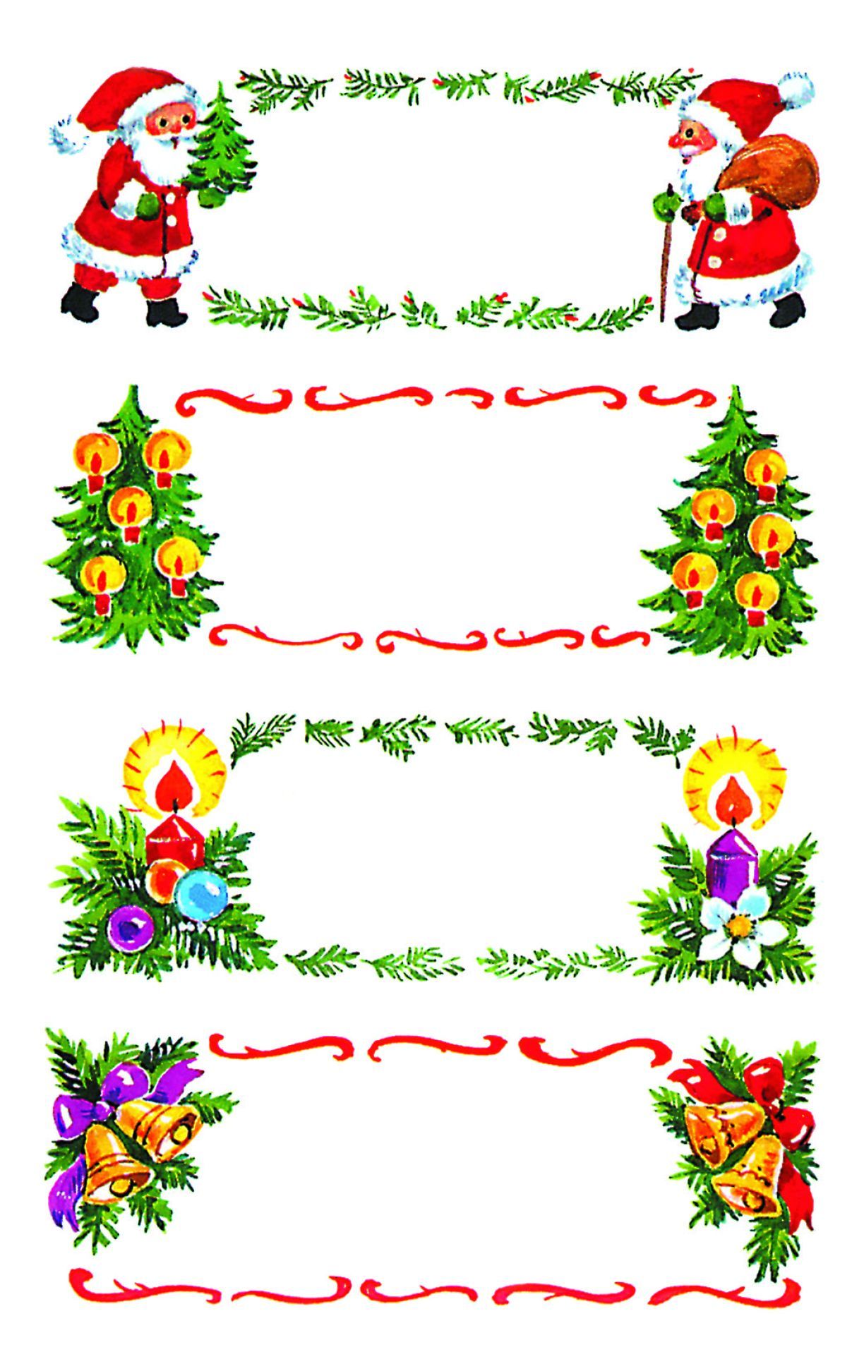 Z-Design 52362, Weihnachtssticker, Geschenketikett, 3 Bogen/12 Sticker Z-Design 52362, Weihnachtssticker, Geschenketikett, 3 Bogen/12 Sticker